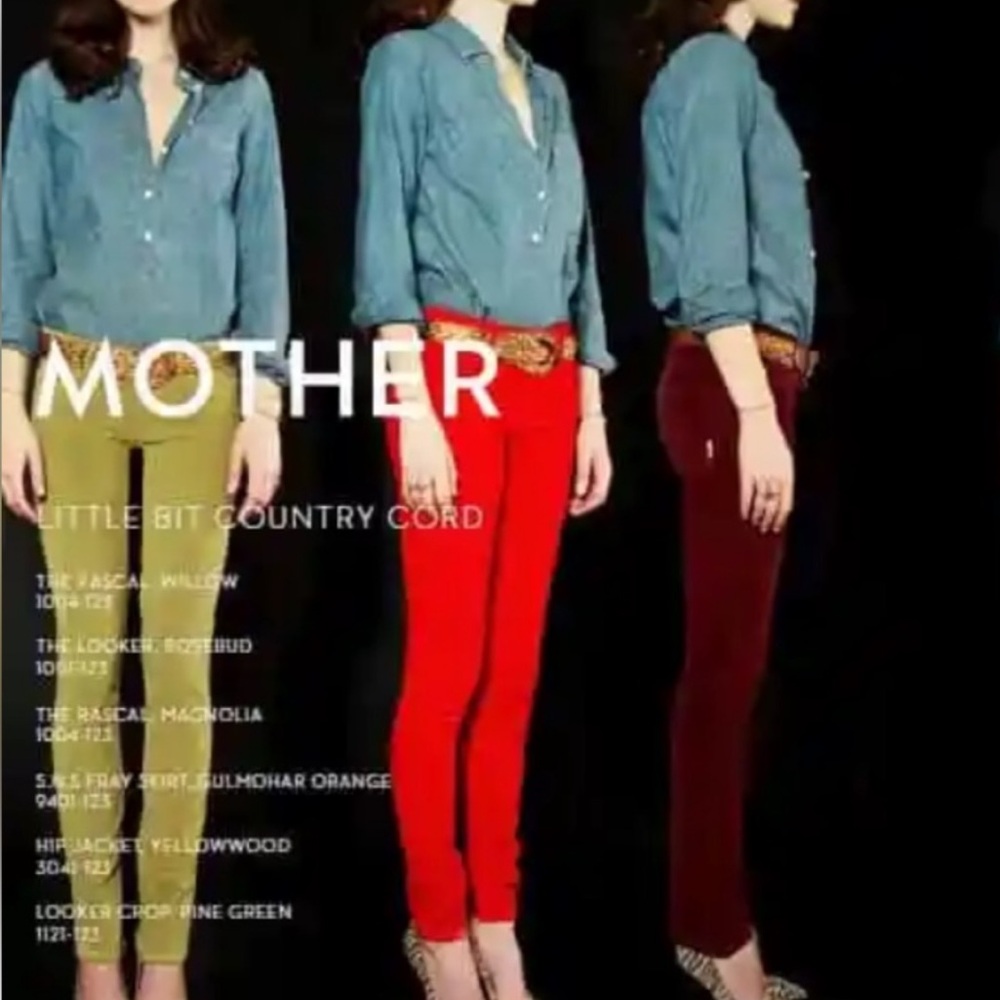 MOTHER The Looker Little Bit Country Corduroy - Picture 2 of 16